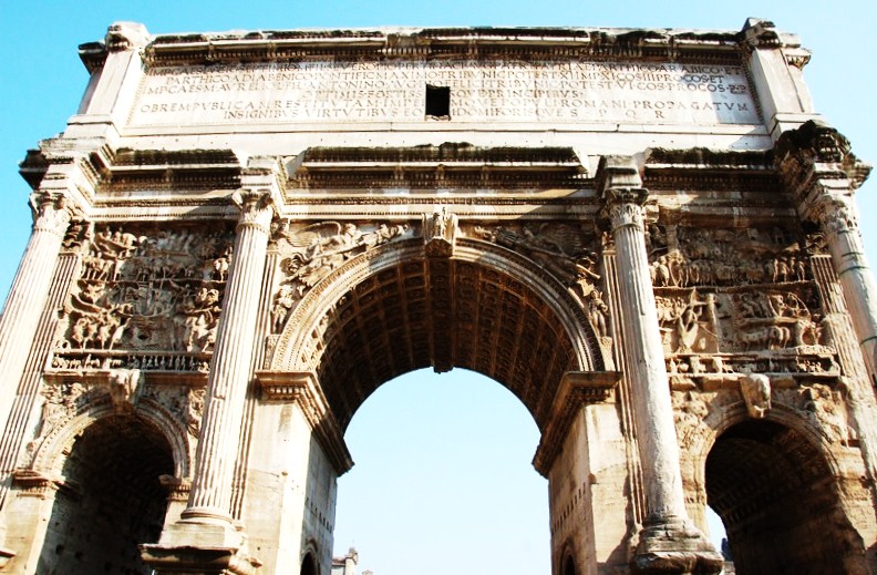 The Arch of Septimius Severus
