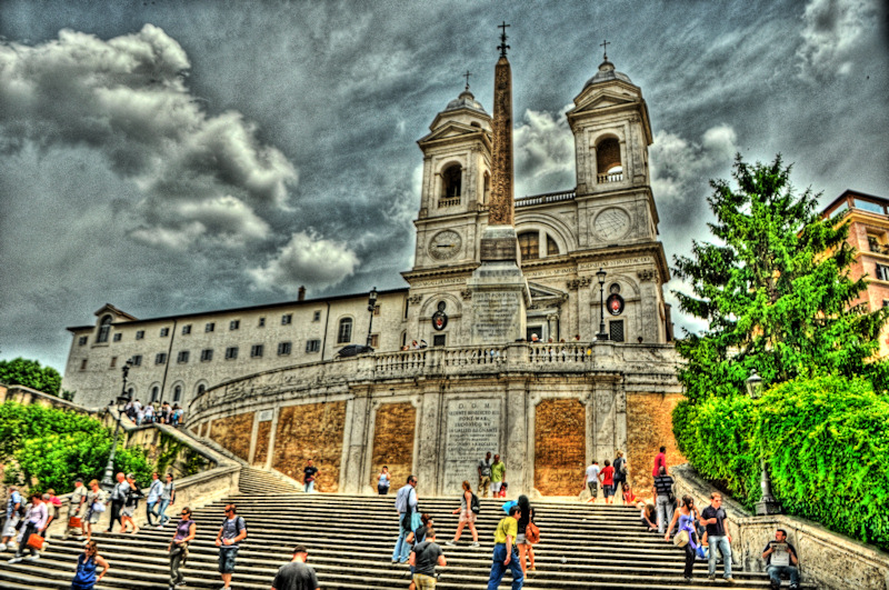 The Spanish Steps (Scalinata Della Trinità Dei Monti)
