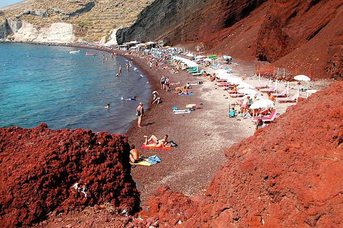 Red Beach, Santorini, Greece