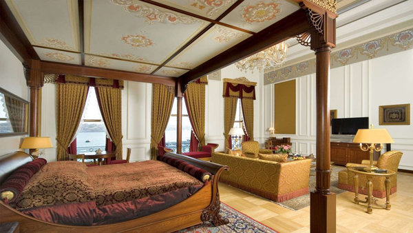 The Sultan’s Suite, Çırağan Palace, Kempinski, Istanbul