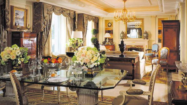 Royal Suite, Four Seasons Hotel George V, Paris