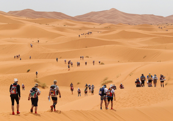 The Marathon Des Sables, Morocco