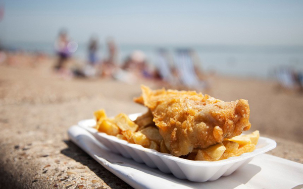 Catch a Chip Supper in London, England