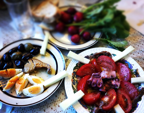 Gorge on Greek Meze in Santorini