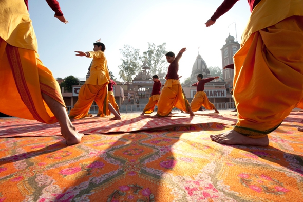 Learn Yoga in an Indian Ashram