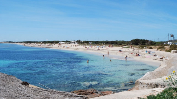 Playa Des Cavallet, Ibiza, Spain