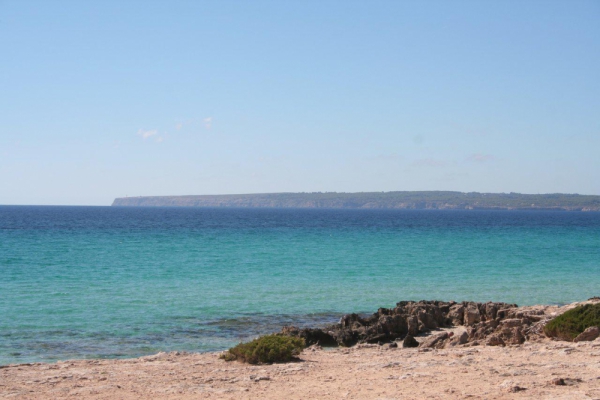 Playa Mitjorn, Formentera