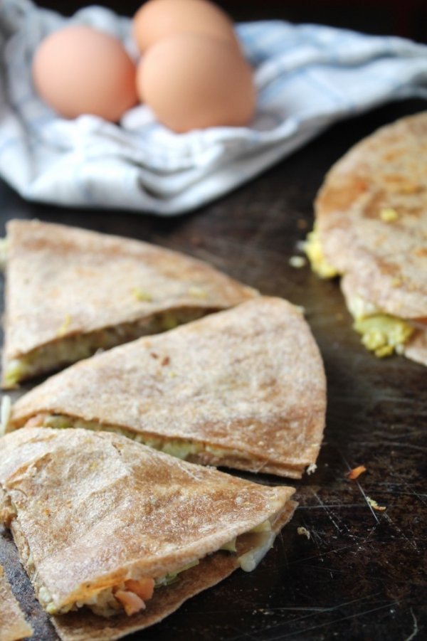 Smoked Salmon Quesadilla