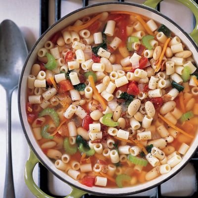 Pasta, Beans, and Veggie Soup