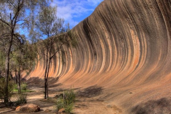 Wave Rock in Australia