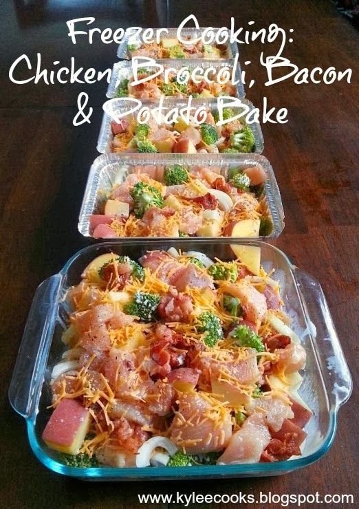 Chicken, Broccoli, Bacon and Potato Bake