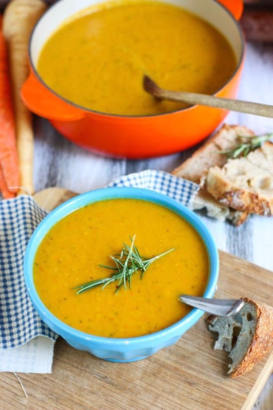 Roasted Root Vegetable Bisque
