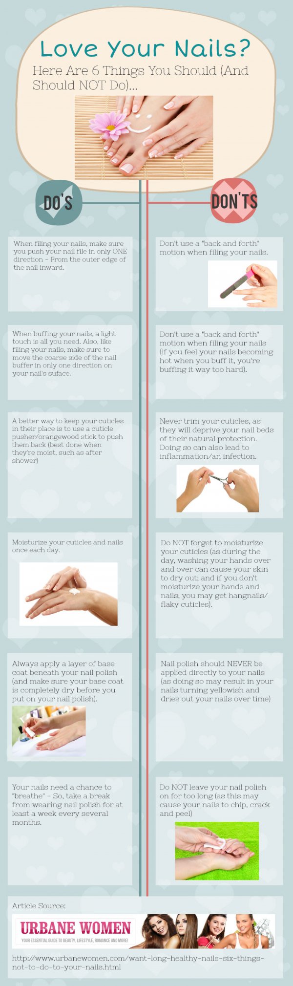 Nail do and Don'ts