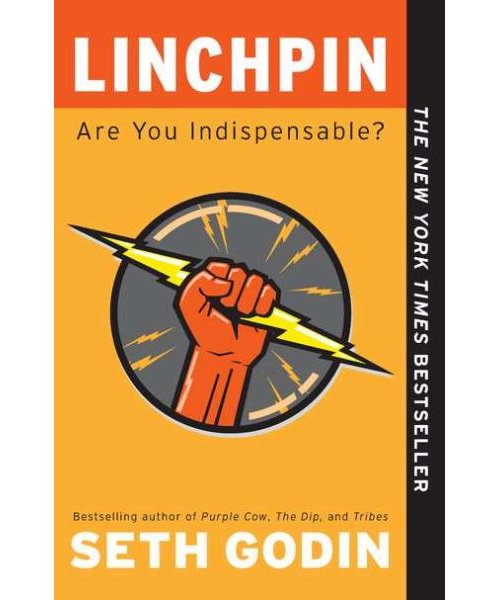 Linchpin, poster, brand, advertising, LINCHPIN,