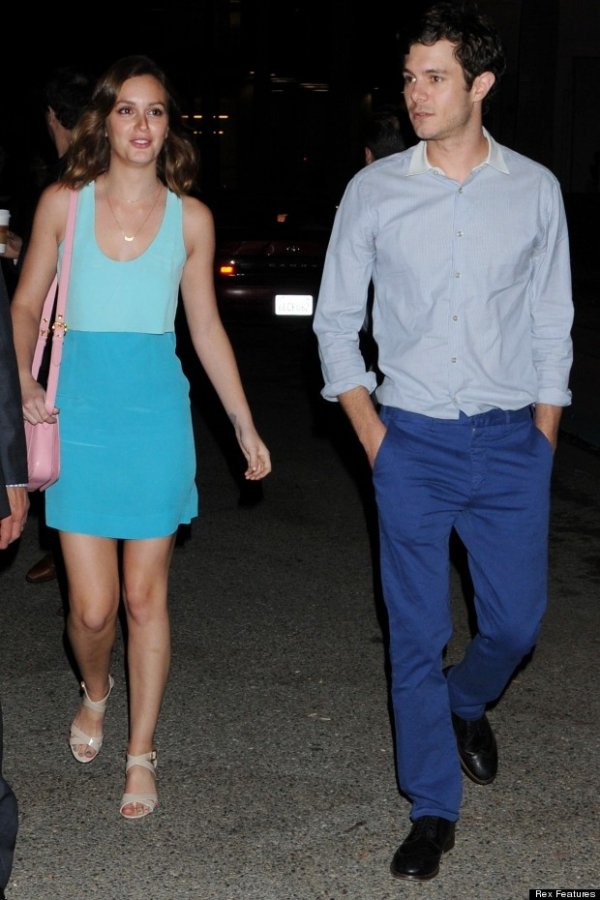 Leighton Meester and Adam Brody