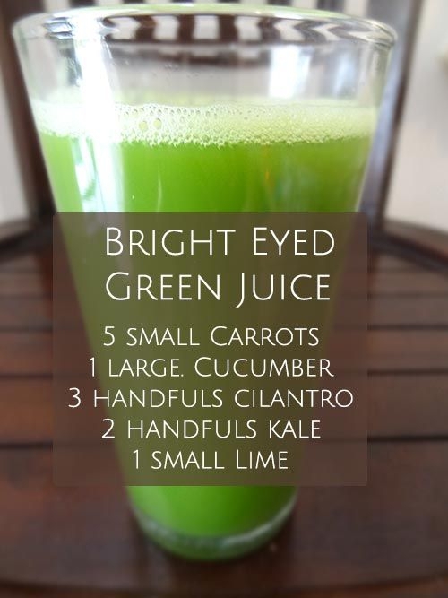 Bright Eyed Green Juice Makes Your Eyes Sparkle and Detoxes Your Body