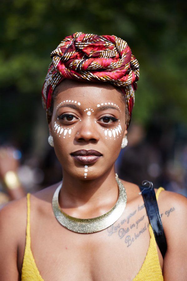 Turban and Face Paint