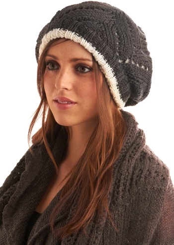 Charcoal Knit Hat