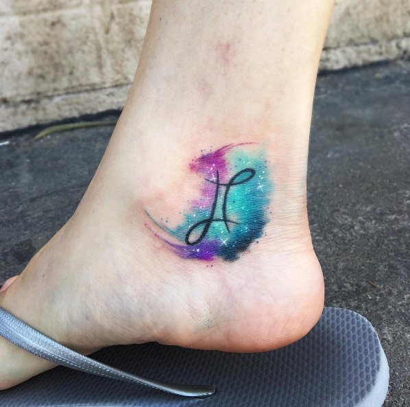 Tattoo, Ankle, Joint, Leg, Temporary tattoo,