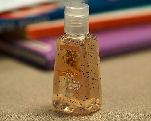 A Bottle of Hand Sanitizer