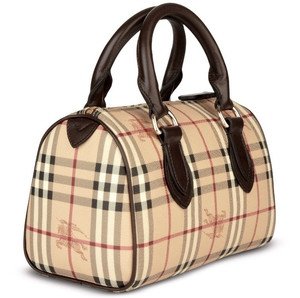 Burberry ‘Haymarket Check’ Satchel