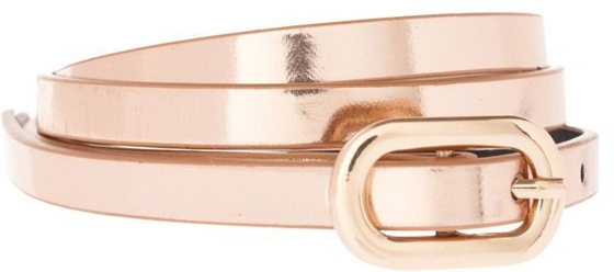 ASOS Mirror Metallic Belt