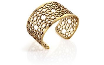 MESH GOLD BANGLE