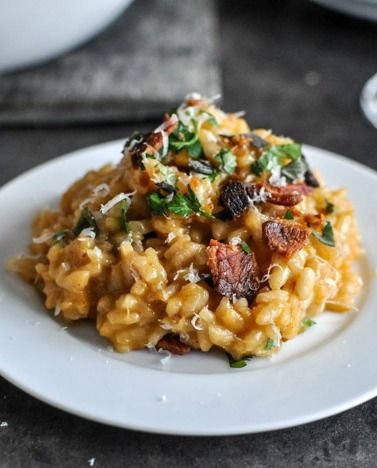 Roasted Sweet Potato Risotto