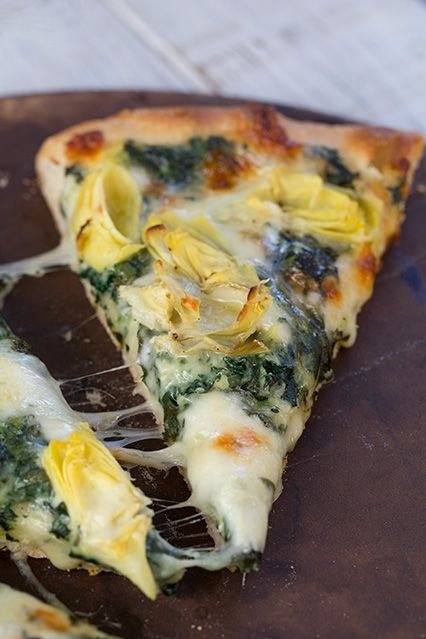 Spinach Artichoke Pizza