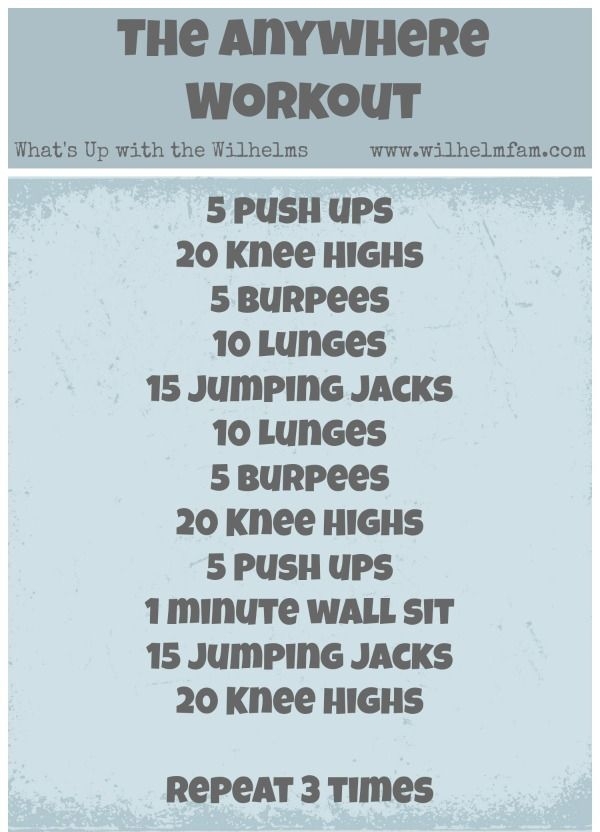 The Anywhere Workout