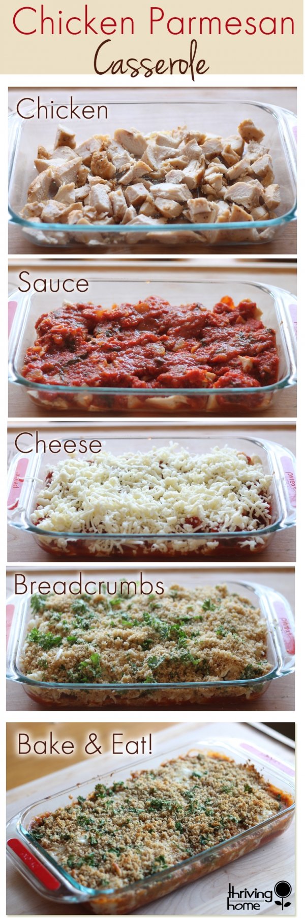 Chicken Parmesan Casserole