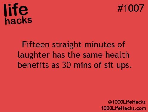 Laugh Yourself Silly and Get Fit at the Same Time