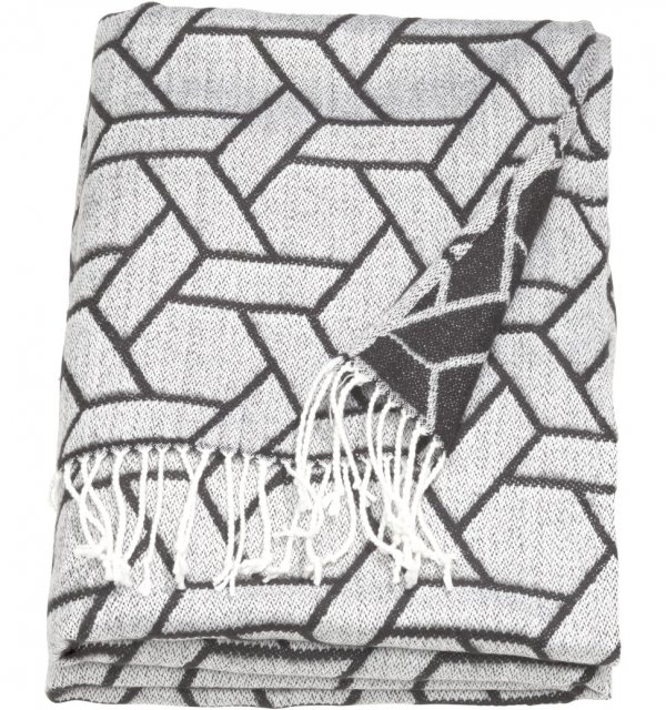 Jacquard-Weave Throw