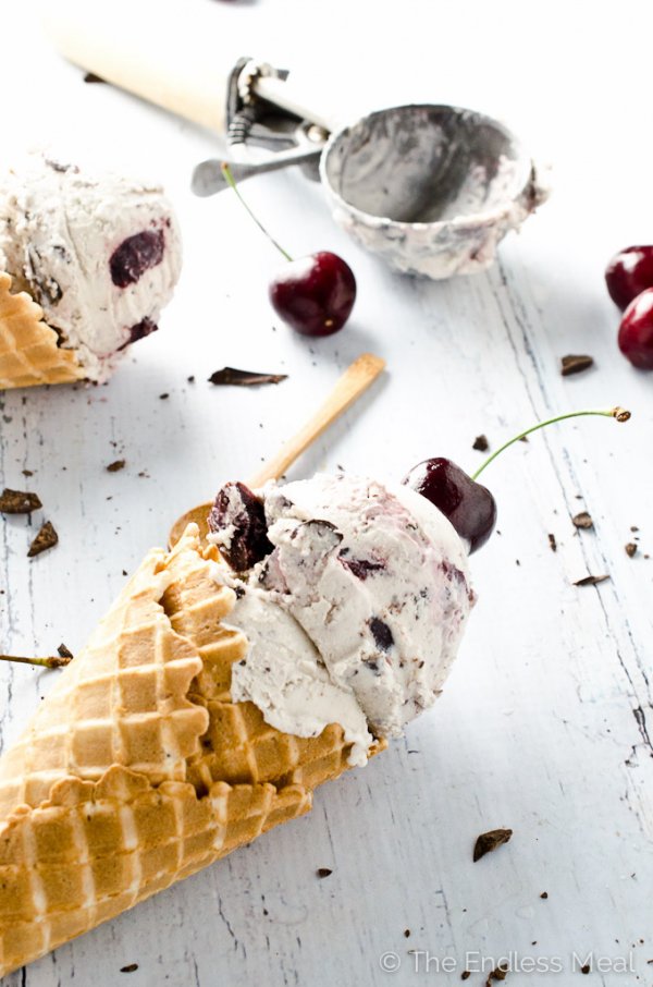 Boozy Cherry Garcia Ice Cream