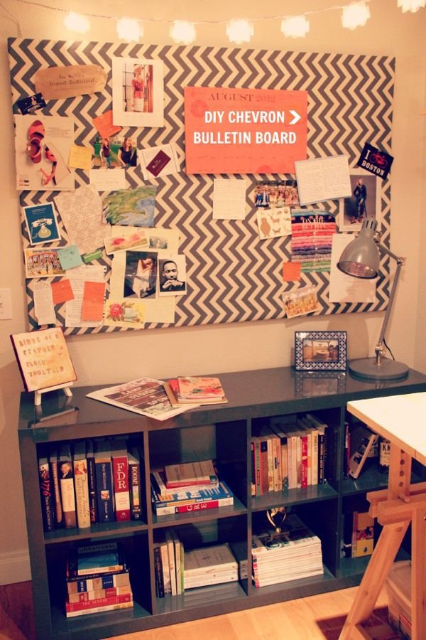 Make a Giant Fabric-covered Bulletin Board