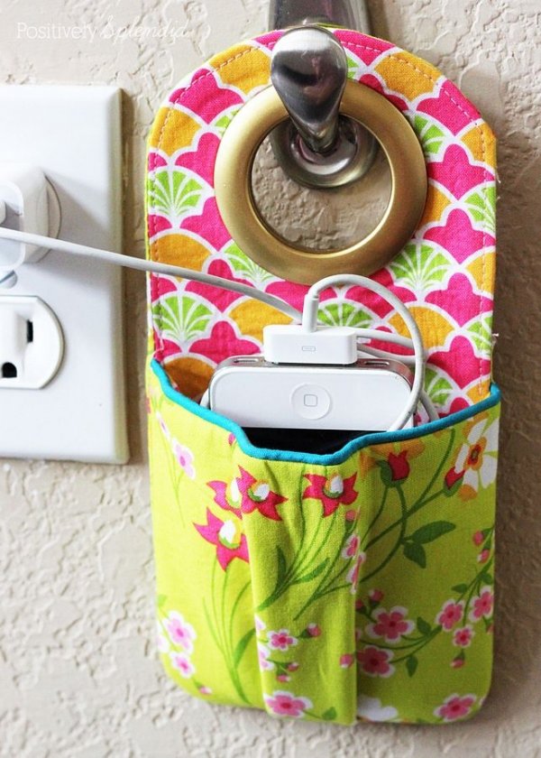 Hanging Phone Charging Station