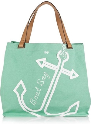 Anya Hindmarch Boat Bag Large Canvas Tote