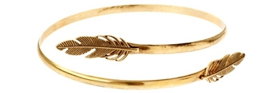 Asos Wraparound Leaf Arm Cuff