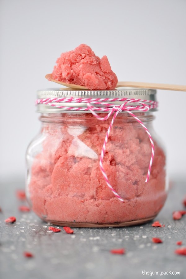 Strawberry Sugar Scrub