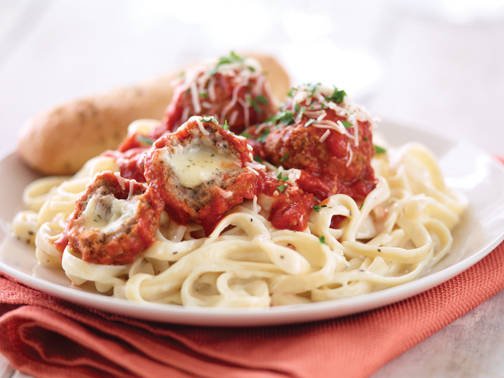 Applebee's Provolone – Stuffed Meatballs