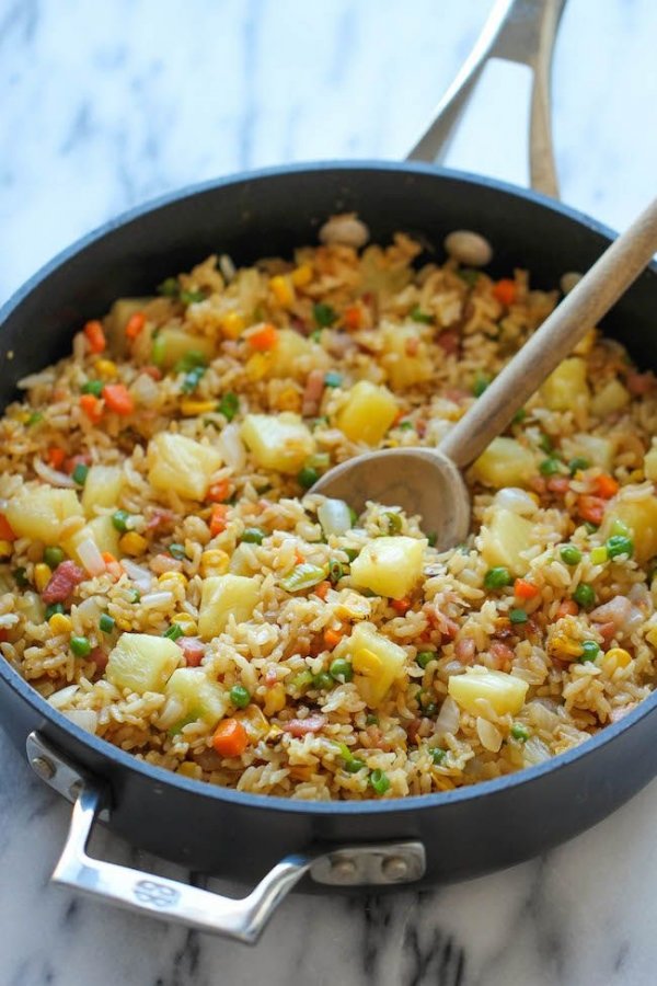 Pineapple Brown Rice