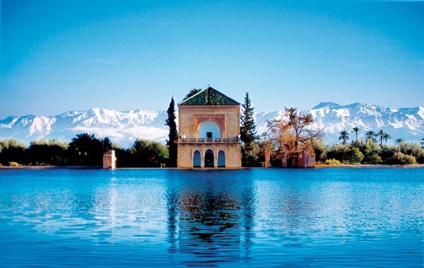 Menara Gardens in Marrakesh, Morocco