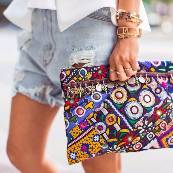 Beaded Bag or Clutch