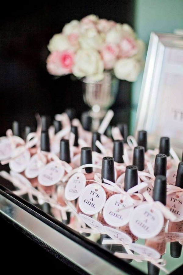 nail polish shower favors