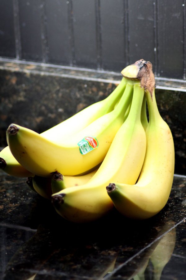 produce, plant, fruit, yellow, banana,