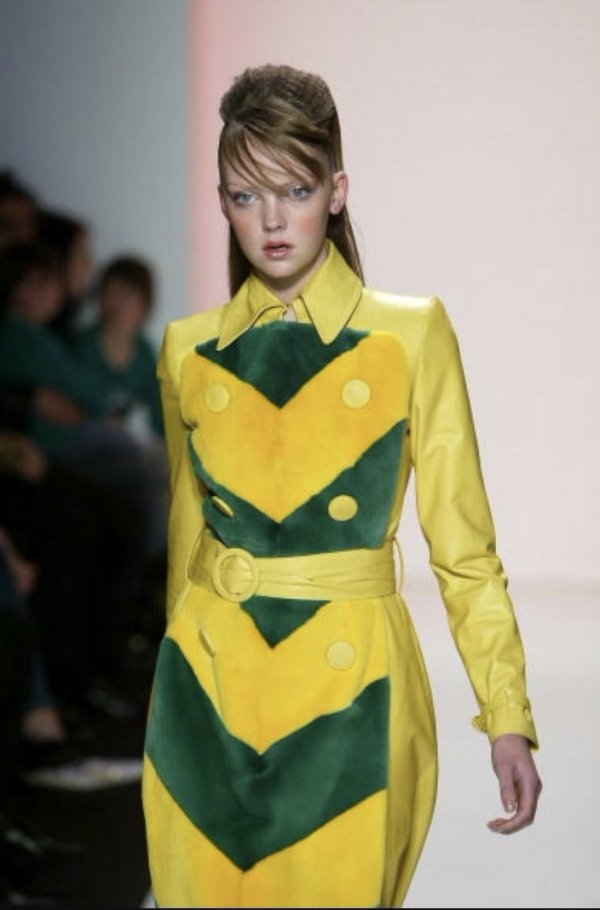 Fashion model, Fashion, Clothing, Yellow, Fashion show,