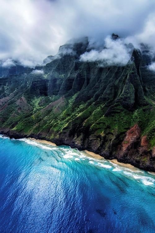 Na Pali Coast, Kauai, Hawaii, USA