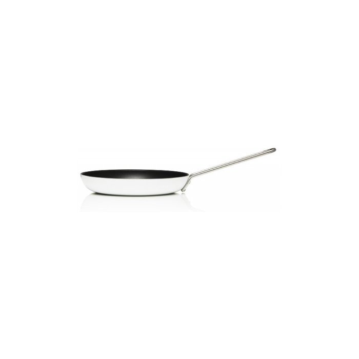 Eva Trio White Frying Pan, Aluminum with Non-Stick Coating, 24cm