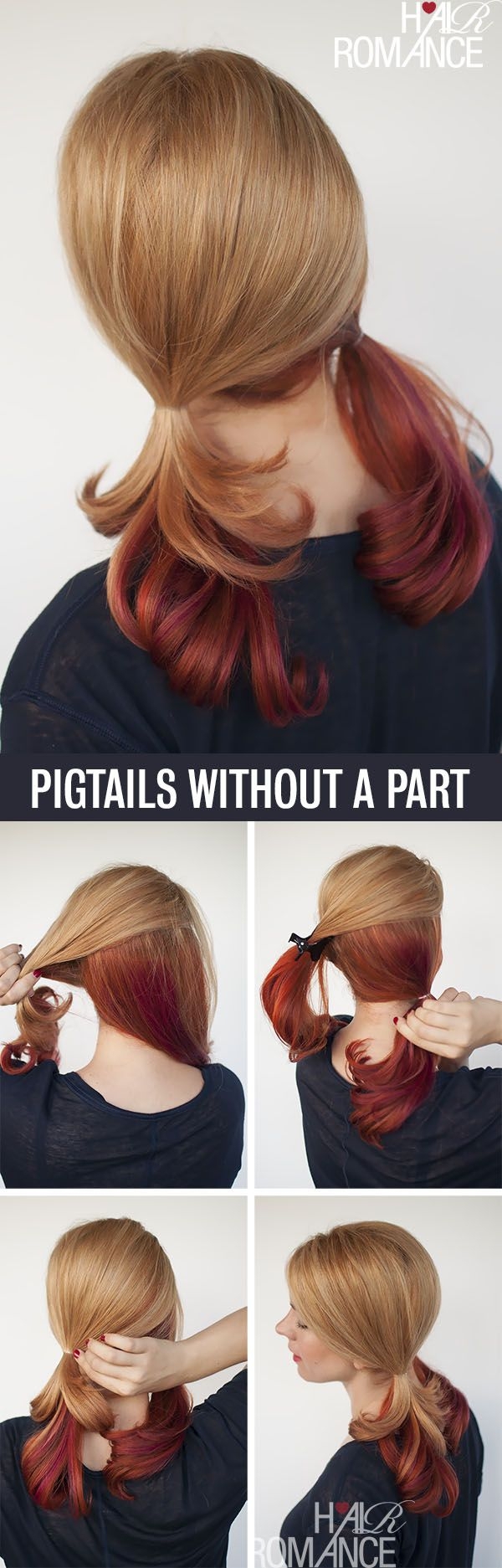 No-Part Pigtails