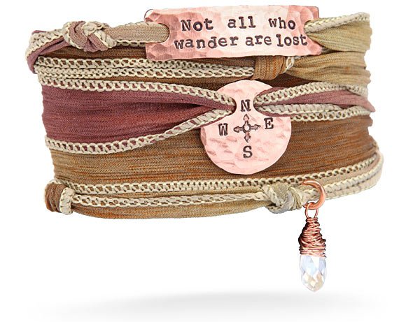 Not All Who Wander Are Lost Bracelet